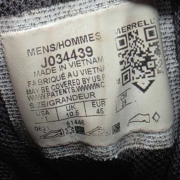 Merrell Accentor 2 Mid Waterproof Mens Size 11 Brown Outdoor Boots Camping Hike - Picture 6 of 13